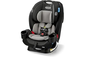 Graco TriRide 3-in-1 Convertible Car Seat - Highback Booster, Forward & Rear Facing Modes, Suitable from Newborn to Preschooler, Perfect for Long Journeys in Redmond Color