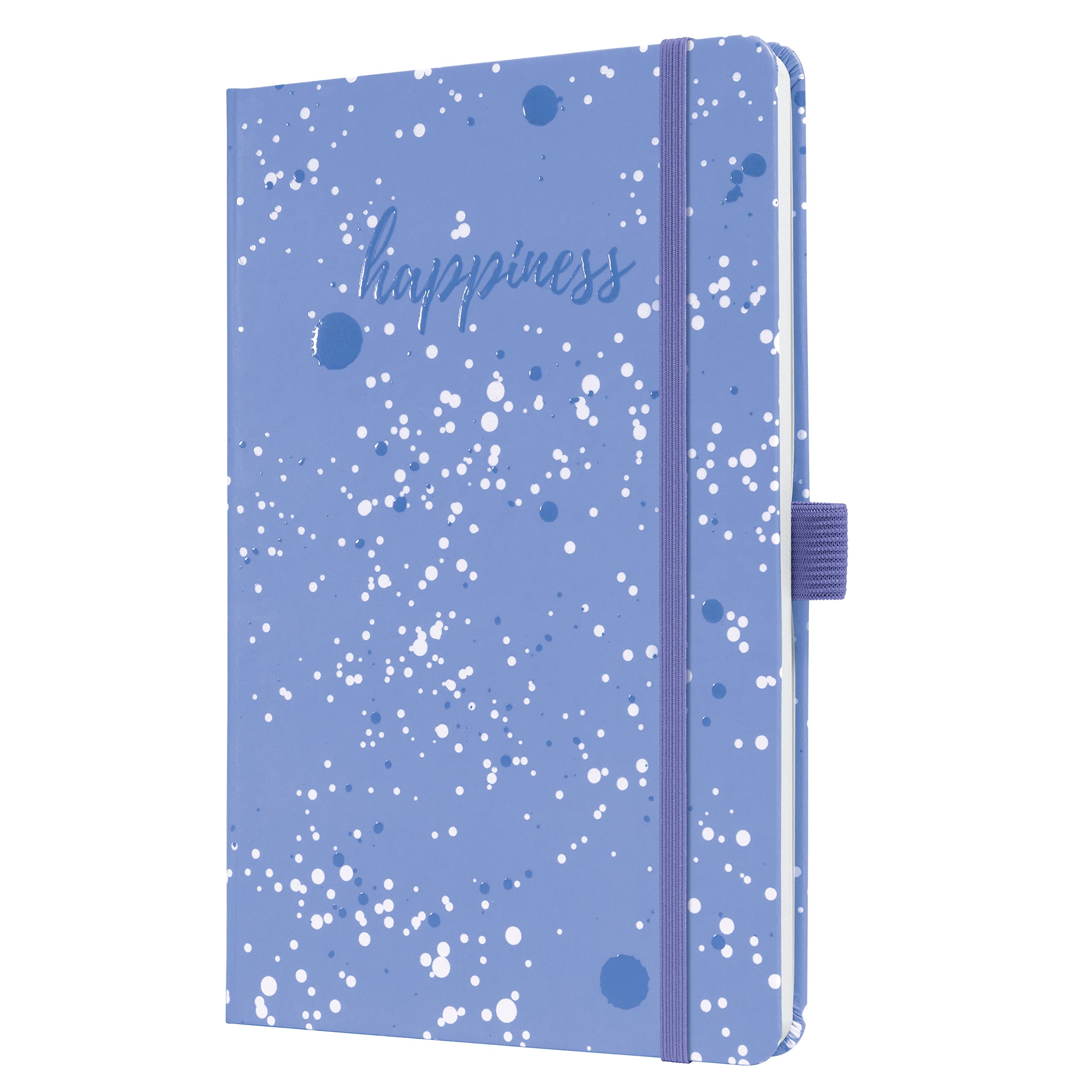 SIGEL JN339 Jolie Notebook - Violet Happiness - lined - 13,5 x 20,3 cm - hardcover - 174 pages - violet