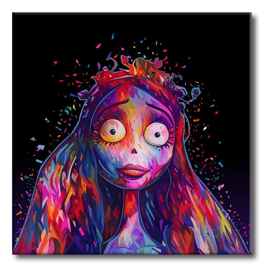 Adults Paint by Numbers Kit with Brushes, Pigment, Canvas, DIY Painting kit for Beginner, 16X20 Inch, Sally (Frameless)