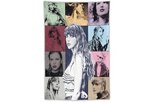 BionZax Taylor Eras Tapestry for College Dorm, Bedroom And Living Room Home Decor 40"x60", Country Musician Music Albums Wall Tapestries Hanging for Gifts