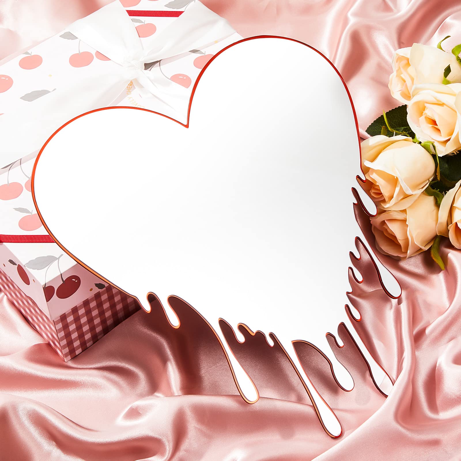Heart Mirror Decoration