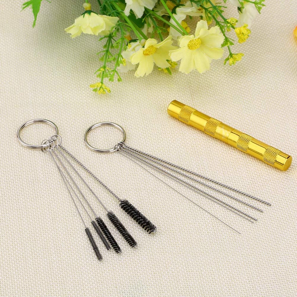 Airbrush Spray Gun Cleaning Kit, Stainless Steel Needle and Brush Set - Image 3