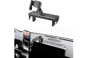 JOYTUTUS Metal Dash Mount Phone Holder for 2025 2026 4Runner(Only for 14Inch Screen) | No Drill Installation | Custom Fit Pho