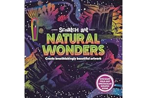 Scratch Art Natural Wonders: Create Breathtaking Beautiful Artwork
