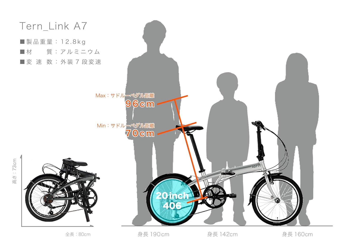 Tern ターン 19年モデル B07g36cp ダークレッド レッド Link 折りたたみ自転車 高級素材使用ブランド Brokerteam Eu