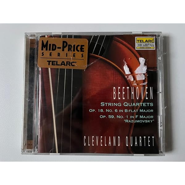 Amazon.com: Beethoven: String Quartets, Op.18, No. 4 & 5: CDs & Vinyl