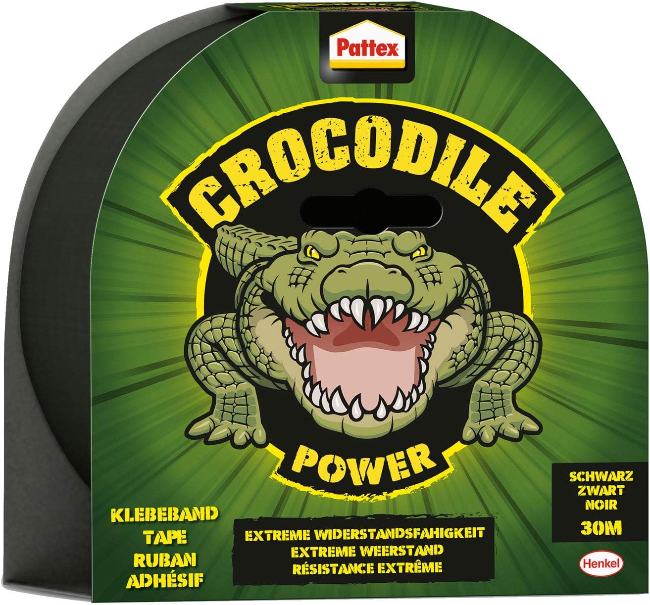 Pattex Crocodile Power Strong Duct Tape with Double Thickness