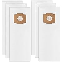 Gudotra 6 Pack HEPA Central Vacuum Bags Replacement for 50500 Beam Electrolux Eureka Mastercraft White Westinghouse Nilfisk H