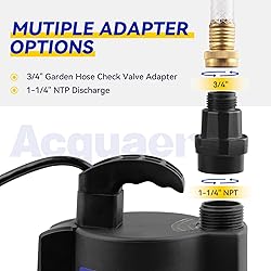 Acquaer 1/3 HP Automatic Submersible Water