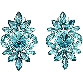 Faship Gorgeous Clip Ons Floral Earrings