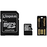 Kingston Digital Mobility Kit Includes 32 GB Flash Memory Card Reader (MBLY10G2/32GB)