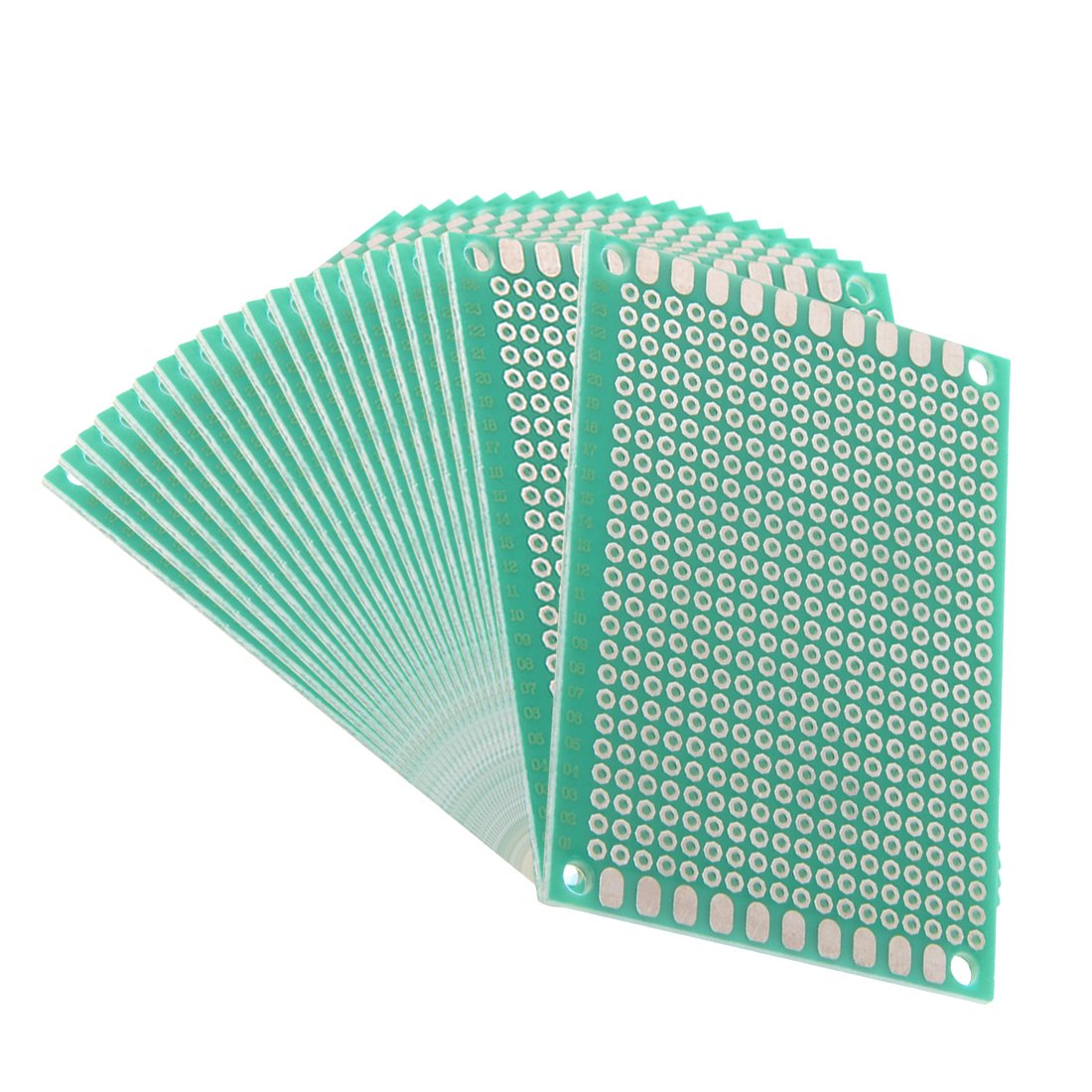 Sourcingmap 5x7cm Single Sided Universal Printed Circuit Board for DIY Soldering 20pcs