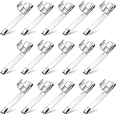 Zonon Metal Pencil Clips Slide on Pencil Pocket Epoxy Pen Clips Snap In, Ink Pen Holder Hangable Portable for Pocket Office Home(20 Pieces)