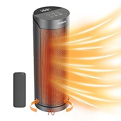 Portable Space Heater for Indoor Use with Remote