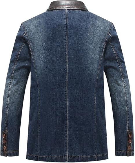 blue jean sports jacket