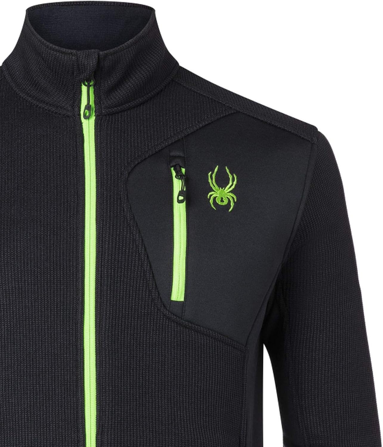 spyder men's bandit full zip stryke jacket