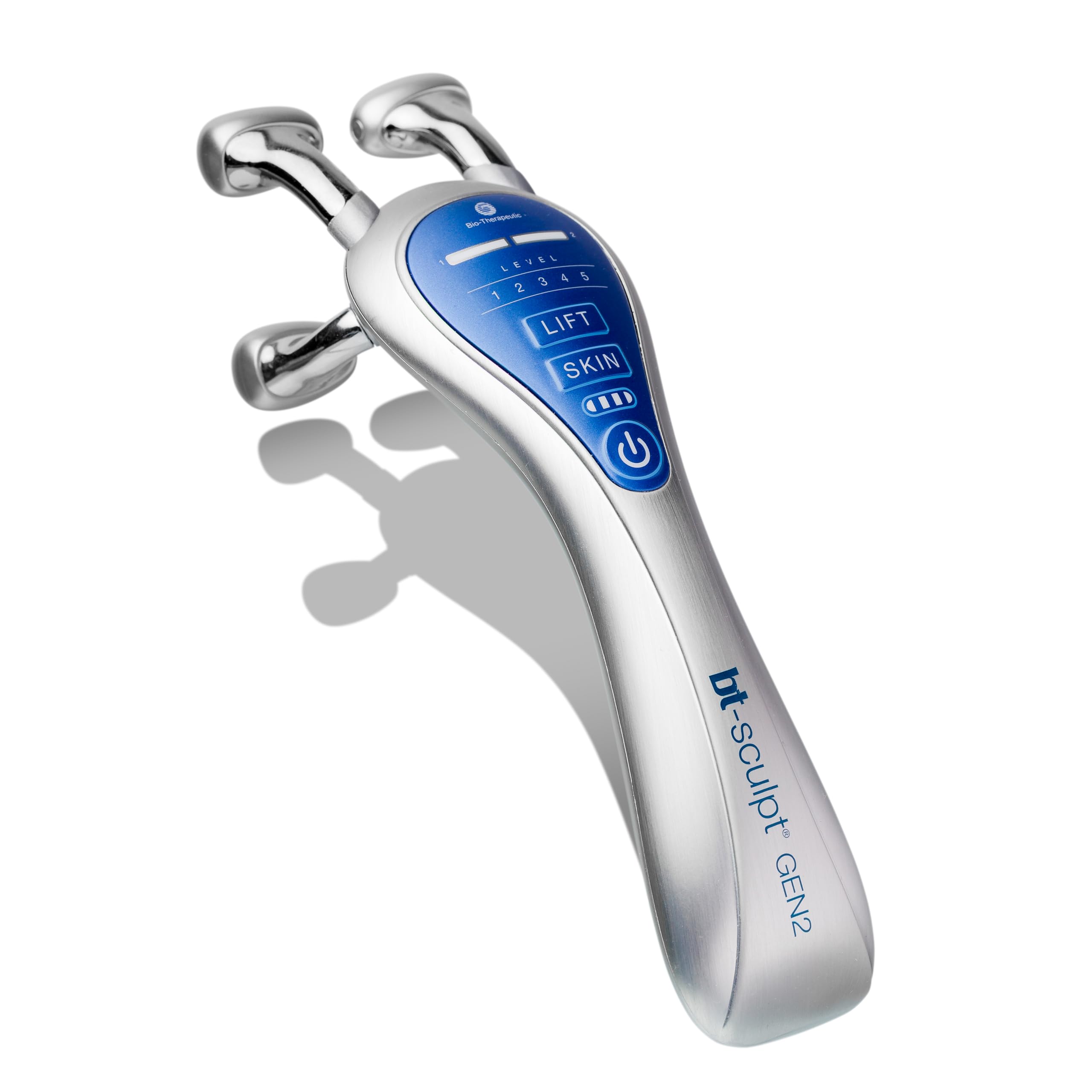 Photo 1 of bt-Sculpt GEN2, Microcurrent Facial Lifting, Sculpting, and Firming with Proprietary Kinesthetic Lifting for Home use (Brushed Alloy)