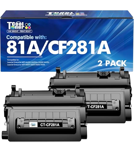Amazon.com: 81A CF281A Toner Cartridge Replacement for HP 81A