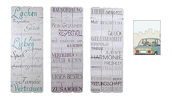 Holzbild Sprüche Für Familien Postkarte Nicht Meine