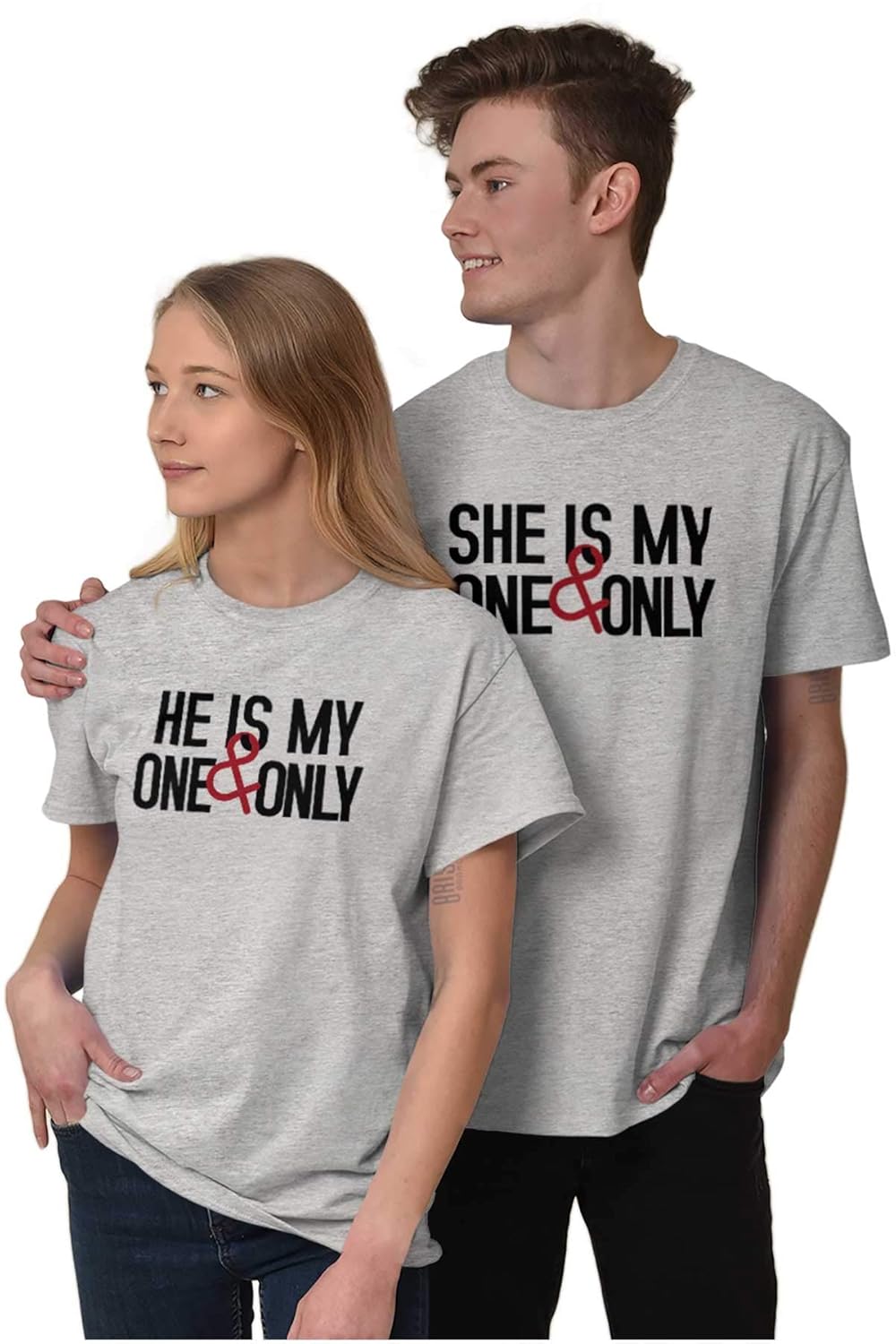 Girlfriend Couple Matching Boyfriend T Amazon.com: ... Love