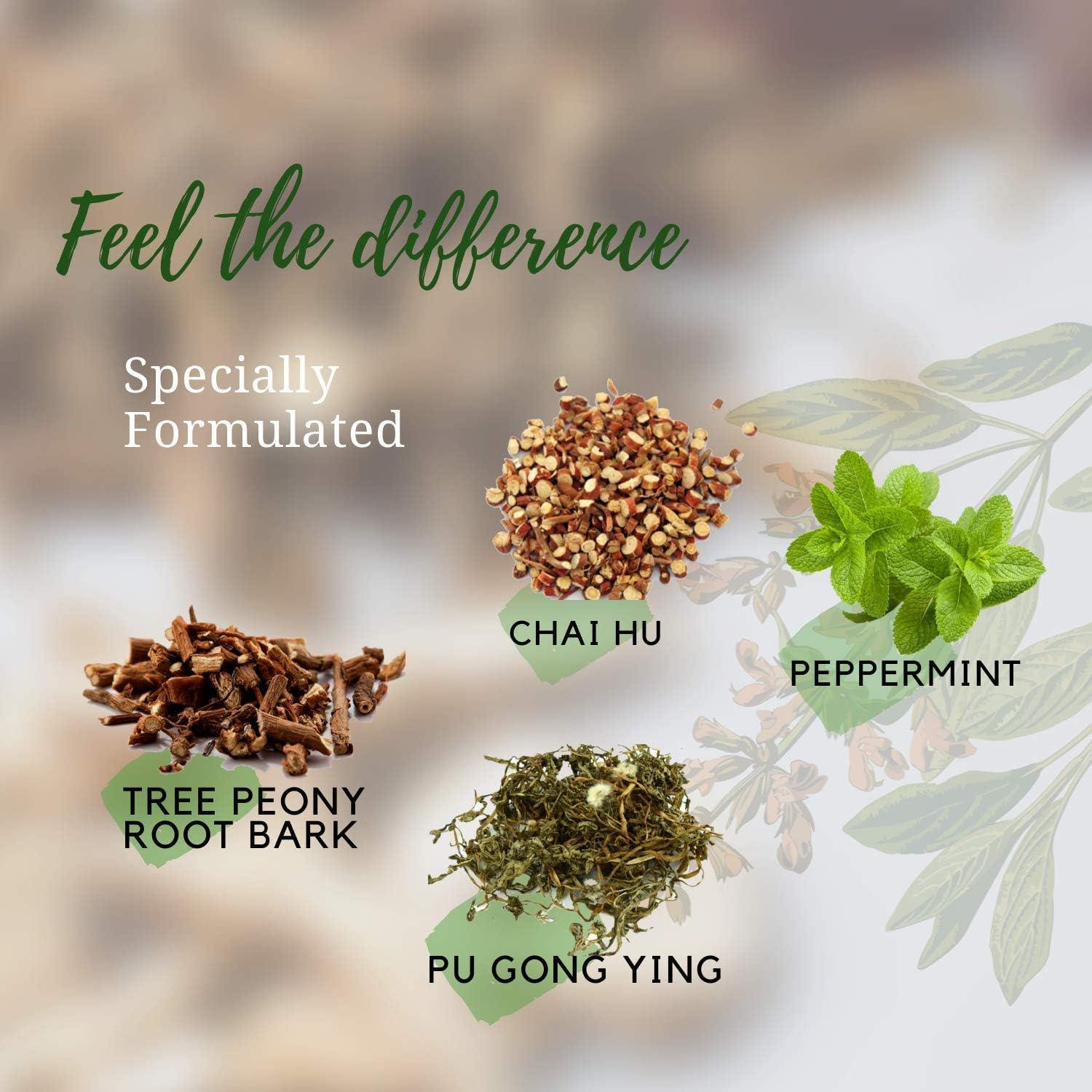GinSen Gan Mao Qing Re Natural Immunity Booster Tea, Relieves Cold, Fever, Flu, Cough, Headache, Sore Throat, Remedy - 10 Sachets - Image 3