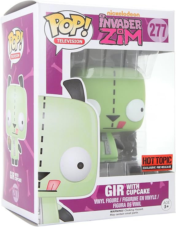 Funko Pop! Television Invader Zim Cupcake Gir 277 Nickelodeon TV, Figures Amazon Canada
