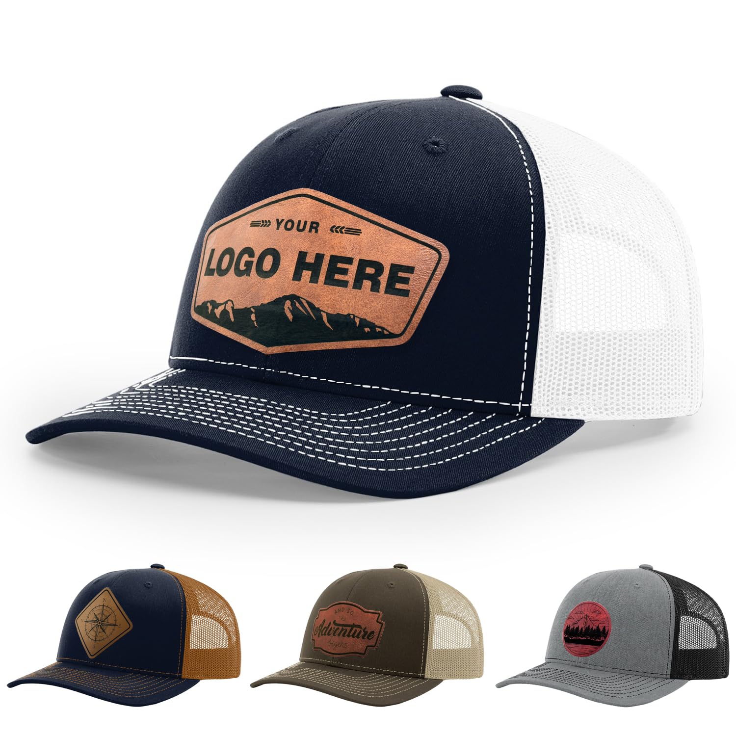 10-Pack Personalized Custom 112 Style Trucker