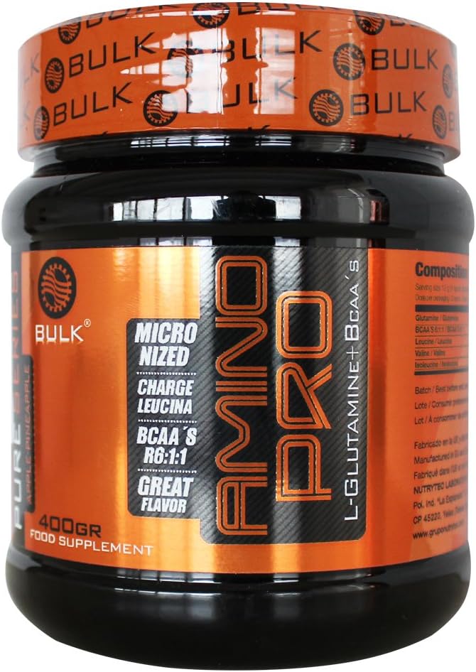 Bulk Nutrition Glutamine + BCAA 6:1:1 Powder, 400 g