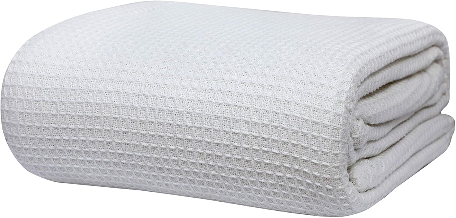 Eurotex 100 GOTS Certified Organic Cotton Thermal Blanket