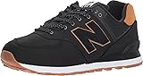 New Balance Men's Ml574v2 Shoe,Black,11.5 D US