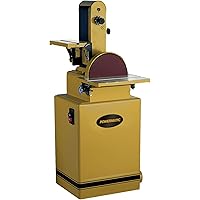 Powermatic 1791292K Model 31A 6-Inch/12-Inch 2 Horsepower Belt/Disc Sander, 230/460-Volt 3 Phase