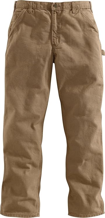 carhartt men's washed duck work dungaree utility pant b11