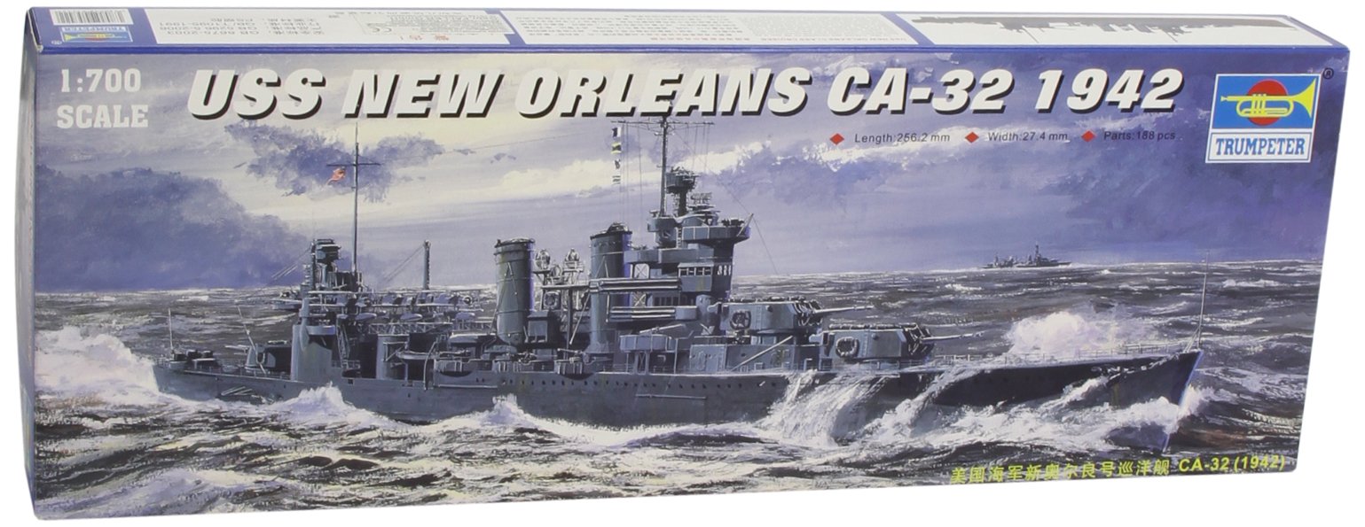 Trumpeter 05742 Model Kit USS New Orleans CA-32 1942