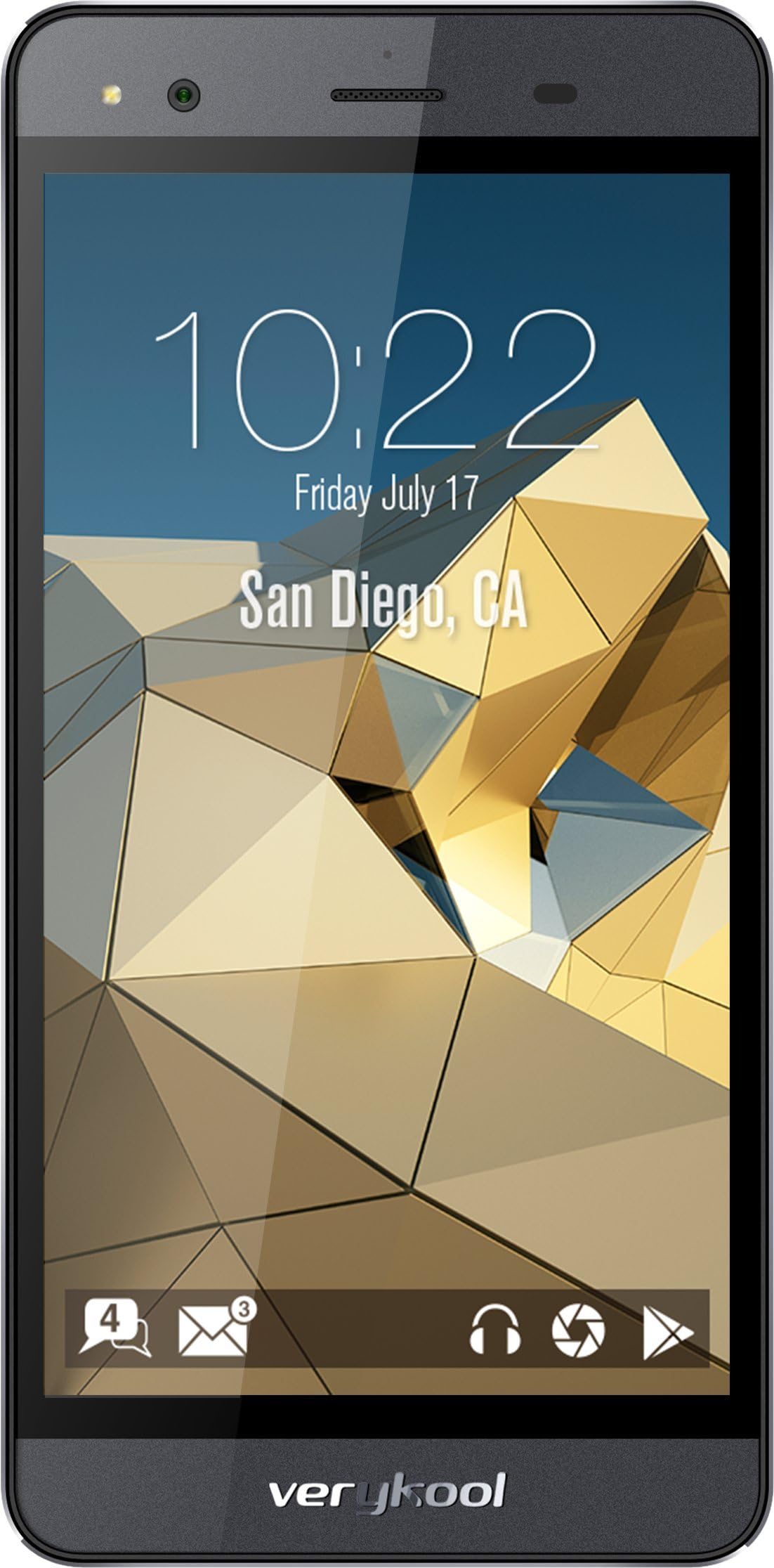 verykool SL5550 Maverick LTE 5.5" 4G LTE Unlocked GSM Smartphone (black)