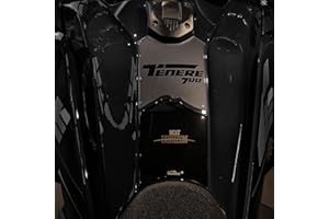 Resin Bike Motorcycle 3D Stickers Compatible with Yamaha Tenere 700 2023 2022 Neutral. Tank Protector Protection from Impact and Scratches. Resin Stickers - Made in Italy