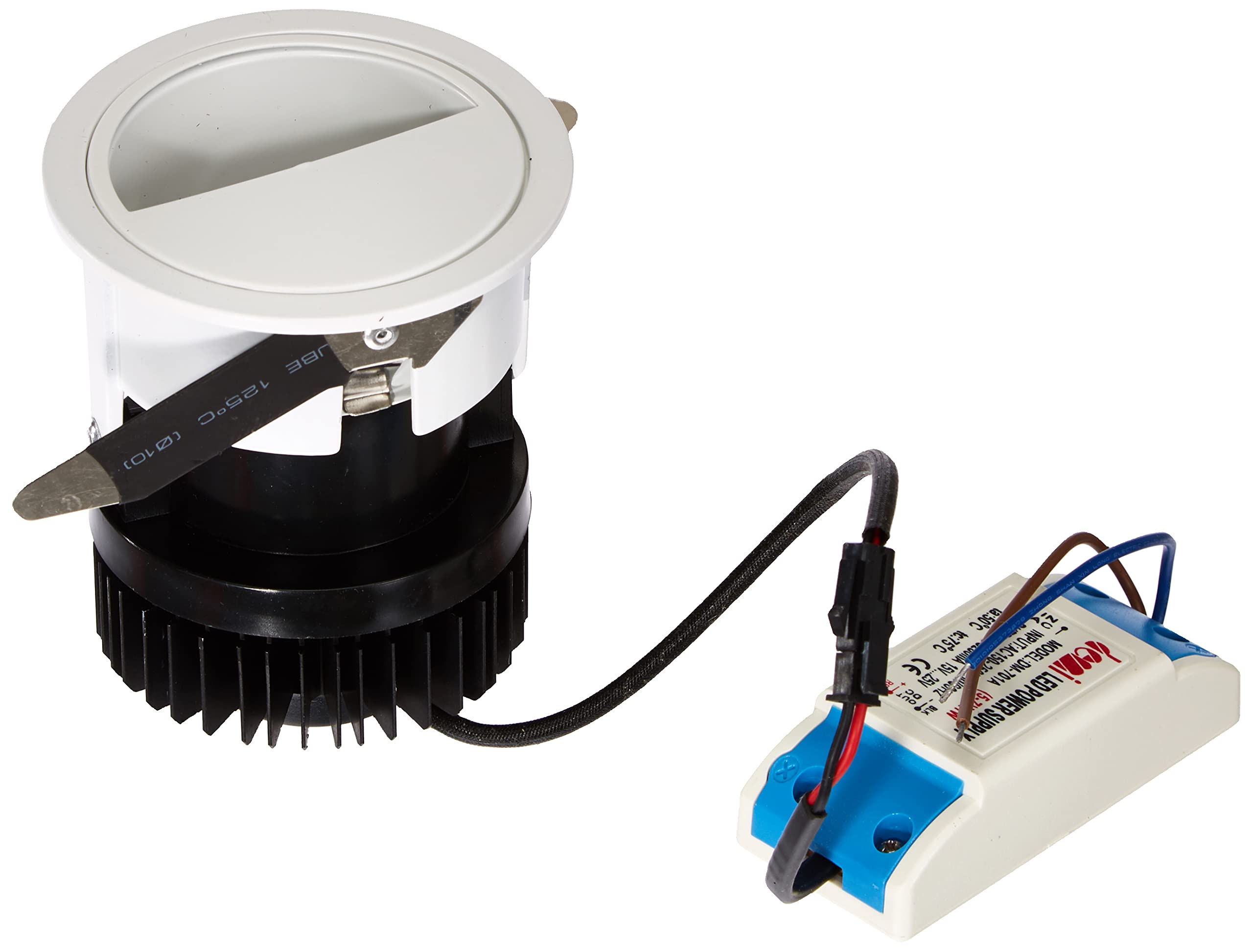 DigiLamp 57-led-x09d-7 W-nw – Downlight LED Lamp, White