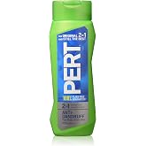 Pert Anti-Dandruff 2 in 1 Shampoo and Conditioner - Pack of 2 For Unisex 13.5 oz Shampoo and Conditioner