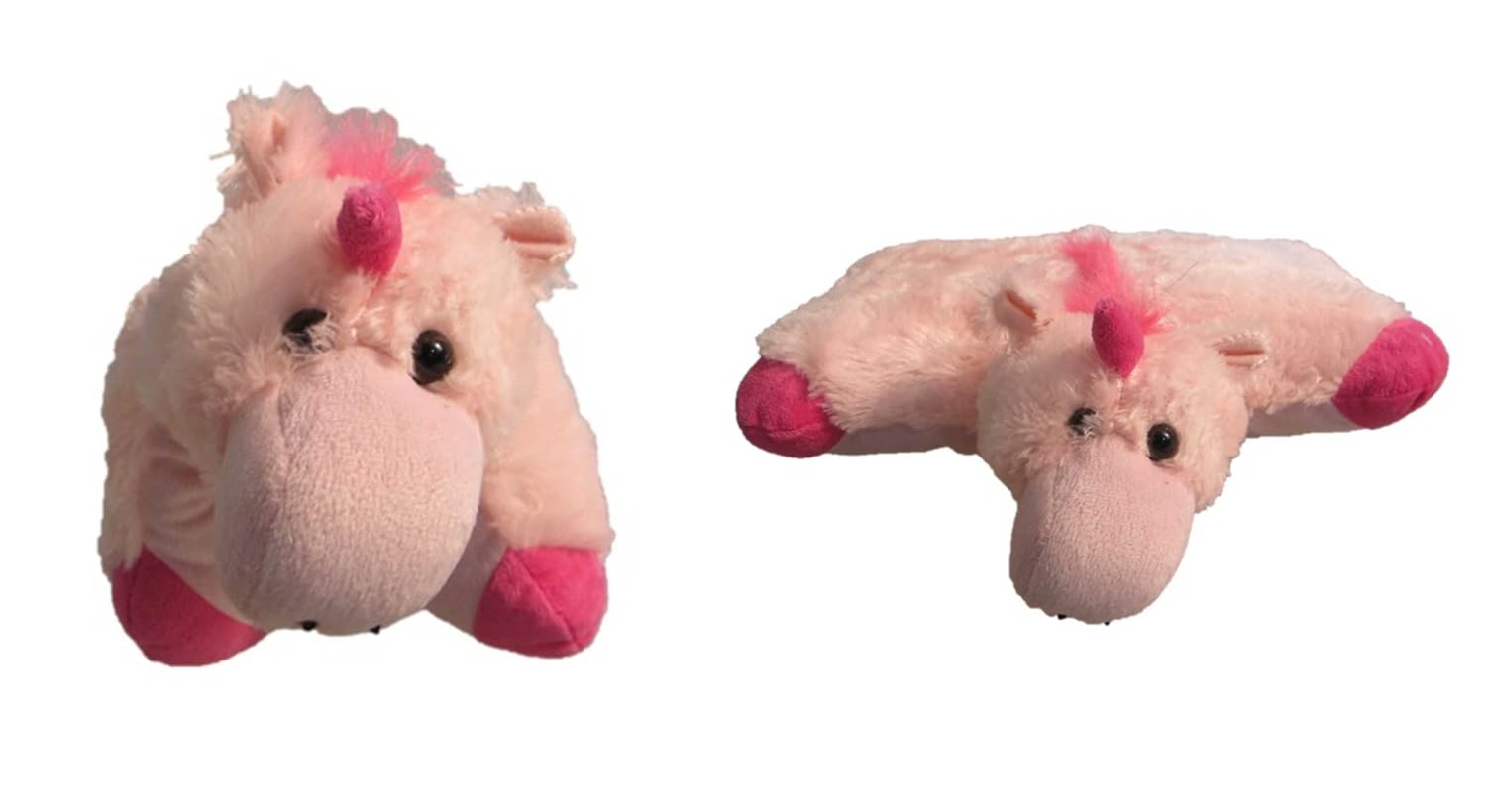 Baby Pillow Pets Pink Unicorn Cuddly Pillow Pet Travel Pillow