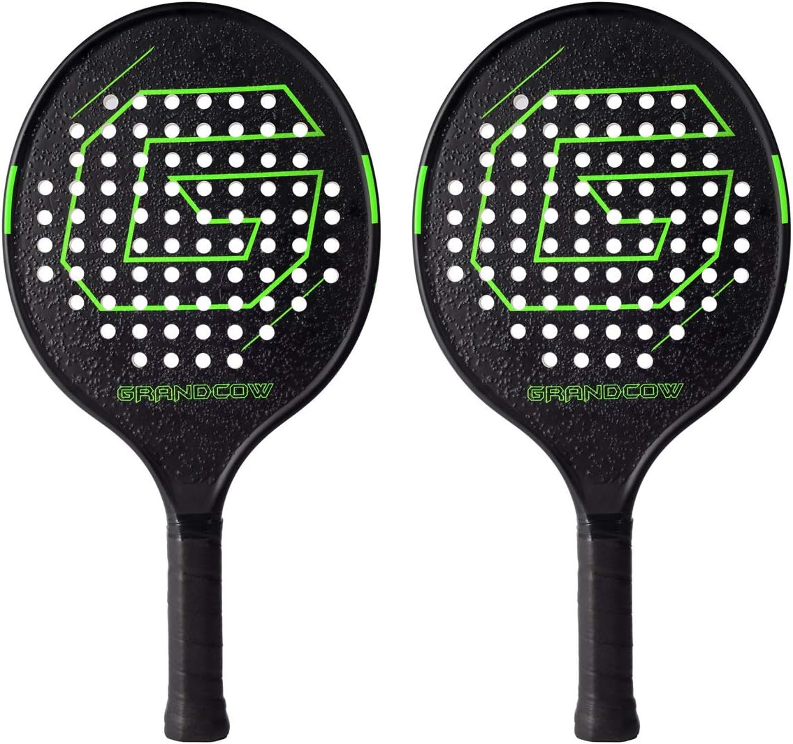 GRANDCOW Platform Tennis Paddle Racket Pro Carbon Fiber Power Lightweight Paddles Padel Racquet