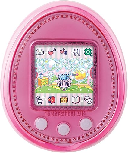 tamagotchi on pink