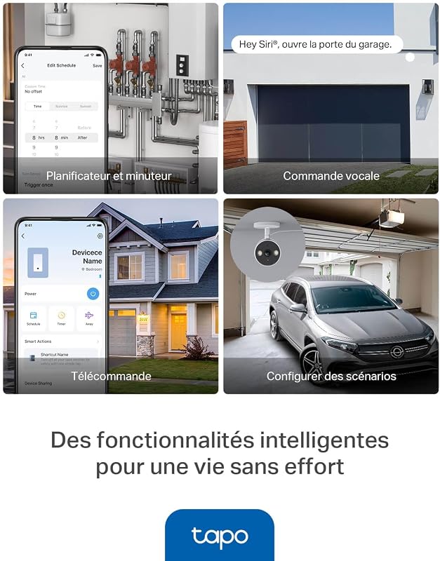 Interrupteur Volet Roulant Connecté Matter, Contacts Secs 10A S110E
