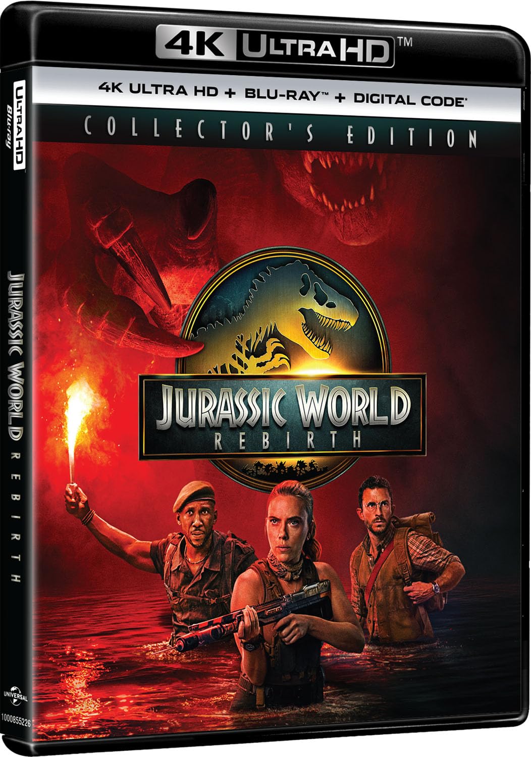 Jurassic World Rebirth (4K Ultra HD + Blu-ray + Digital) Jurassic World Rebirth (4K Ultra HD + Blu-ray + Digital) 4K Blu-ray DVD