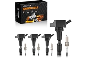 maXpeedingrods UF764 Ignition Coil Pack and Spark Plugs for Kia Sorento Optima 2016–2020, Sportage 2017–2020, for Hyundai Sonata 2015–2019, Santa Fe Tucson 2019–2020 2.4L L4 Coils Kit 93175
