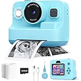 Dylanto Kids Camera Instant Print,1080P Kids Instant Cameras That Print Photos,Christmas Birthday Gifts for Girls Age 3-12,Po