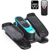 2025 New Under Desk Elliptical Machine,Portable Seated Pedal Exercise Machine for Seniors,Mini Leg Exerciser with 5 Adjustabl