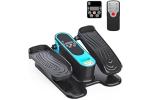 YOLID 2025 New Under Desk Elliptical Machine,Portable Seated Pedal Exercise Machine for Seniors,Mini Leg Exerciser with 12 Adjustable Speeds&Remote Control,Quiet&Compact for Home Office