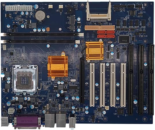 Amazon Com Sicomputek Yh G41 Socket Lga775 3isa 4pci 2ddr3 Ltp Sata2 6com Matx Industrial Motherboard With Intel G41 Chipset For Dual Core Quad Core Pentium D Celeron Cpu Chip Graphics Sound Card Network Card Computers