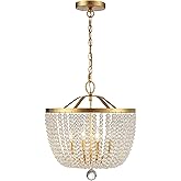 Crystorama Rylee 4 Light Antique Gold Mini Chandelier