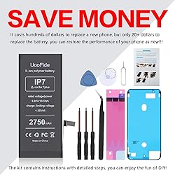 Upgraded Battery Compatible with iPhone 7