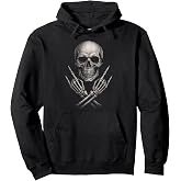 Rock &amp; Rock Music, Rock On &amp; Rock Hand | Skull, Rocker Pullover Hoodie